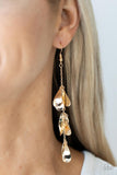 Arrival CHIME - Gold Earrings Paparazzi