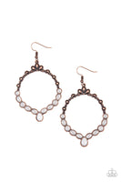 Thai Treasures - Copper Earrings Paparazzi