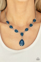 Party Paradise - Blue Necklace Paparazzi