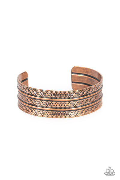 Absolute Amazon - Copper Bracelet Paparazzi