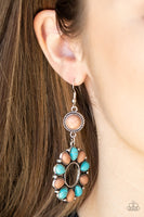 Back At The Ranch - Multi-Colored Earrings Paparazzi