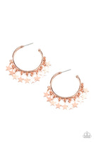 Happy Independence Day - Copper Star Earrings