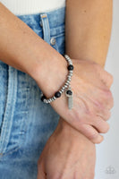 Whimsically Wanderlust - Black Bracelet Paparazzi