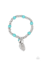 Whimsically Wanderlust - Blue Turquoise Bracelet Paparazzi