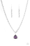 Gallery Gem - Purple Necklace Paparazzi