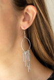 Mood Swing - Silver Earrings Paparazzi