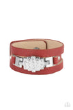 Ultra Urban - Red Bracelet Paparazzi