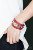 Ultra Urban - Red Bracelet Paparazzi