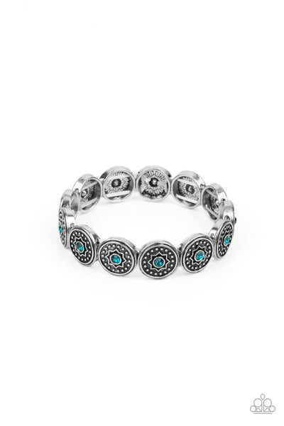 Colorfully Celestial - Blue Bracelet Paparazzi