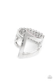 Rebel Edge - Silver Ring Paparazzi