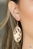 High Tide Terrace - Gold Earrings Paparazzi