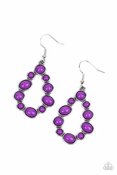 POP-ular Party - Purple Earrings Paparazzi