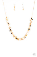 Starry Anthem - Gold Star Necklace Paparazzi