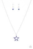 American Anthem - Blue Necklace Paparazzi
