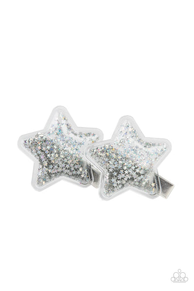 Stellar-ista - Silver Hair Clip Paparazzi