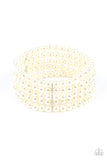 A Pearly Affair - White Bracelet Paparazzi