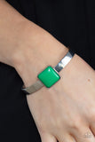 Prismatically Poppin - Green Bracelet Paparazzi