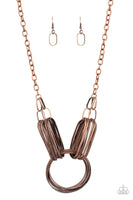 Lip Sync Links - Copper Necklace Paparazzi