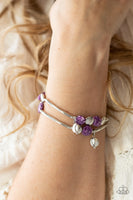 Terrazzo Territory - Purple Bracelet Paparazzi