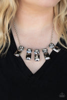 Celestial Royal - Silver Necklace Paparazzi