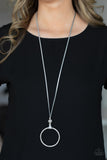 BLING Into Focus - Silver Necklace Paparazzi