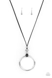 BLING Into Focus - Black Necklace Paparazzi