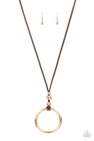 BLING Into Focus - Brown Necklace Paparazzi