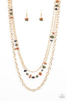 Artisanal Abundance - Multi-Colored Necklace Paparazzi