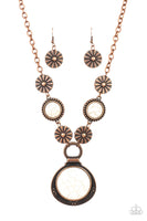 Saguaro Garden - Copper Necklace Paparazzi