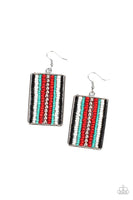 Beadwork Wonder - Red Earrings Paparazzi