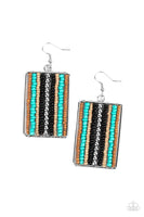 Beadwork Wonder - Black Earrings Paparazzi