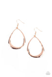 ARTISAN Gallery - Rose Gold Earrings Paparazzi