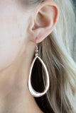 ARTISAN Gallery - Rose Gold Earrings Paparazzi