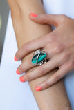 Enlightened Elegance - Green Ring Paparazzi