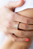 Billowy Bands - Rose Gold Ring Paparazzi