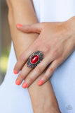 Once Upon a Meadow - Red Ring Paparazzi