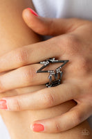Extra Electrifying - Black Ring Paparazzi