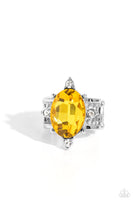 Sensational Sparkle - Yellow Ring Paparazzi