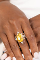 Sensational Sparkle - Yellow Ring Paparazzi