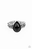Rainbow Raindrops - Black Ring Paparazzi