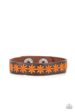 Wildflower Wayfarer - Orange Bracelet Paparazzi