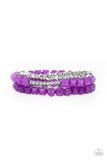 Vacay Vagabond - Purple Bracelets Paparazzi