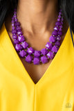 Summer Excursion - Purple Necklace Paparazzi
