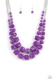Summer Excursion - Purple Necklace Paparazzi