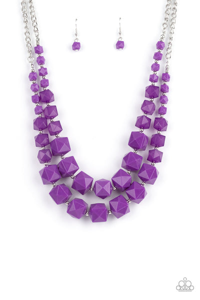 Summer Excursion - Purple Necklace Paparazzi