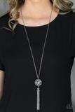 Rhinestone Revolution - White Necklace - Paparazzi