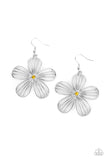 Meadow Musical - Yellow Floral Earring Paparazzi