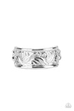 Billowy Bands - Silver Ring Paparazzi