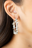 Let There Be SOCIALITE - White Pearl Earrings Paparazzi