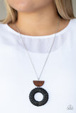 Homespun Stylist - Black Necklace Paparazzi